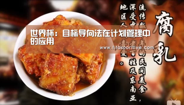 世界杯:目标导向法在计划管理中的应用(图1) 世界杯